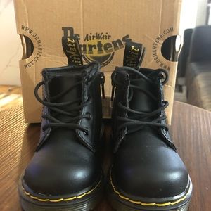 Black Dr Marten boots